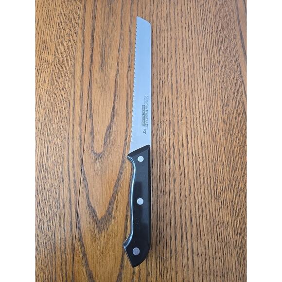 Showtime Five Star #4 Bread & Bagel Serrated Knife - Picture 1 of 4